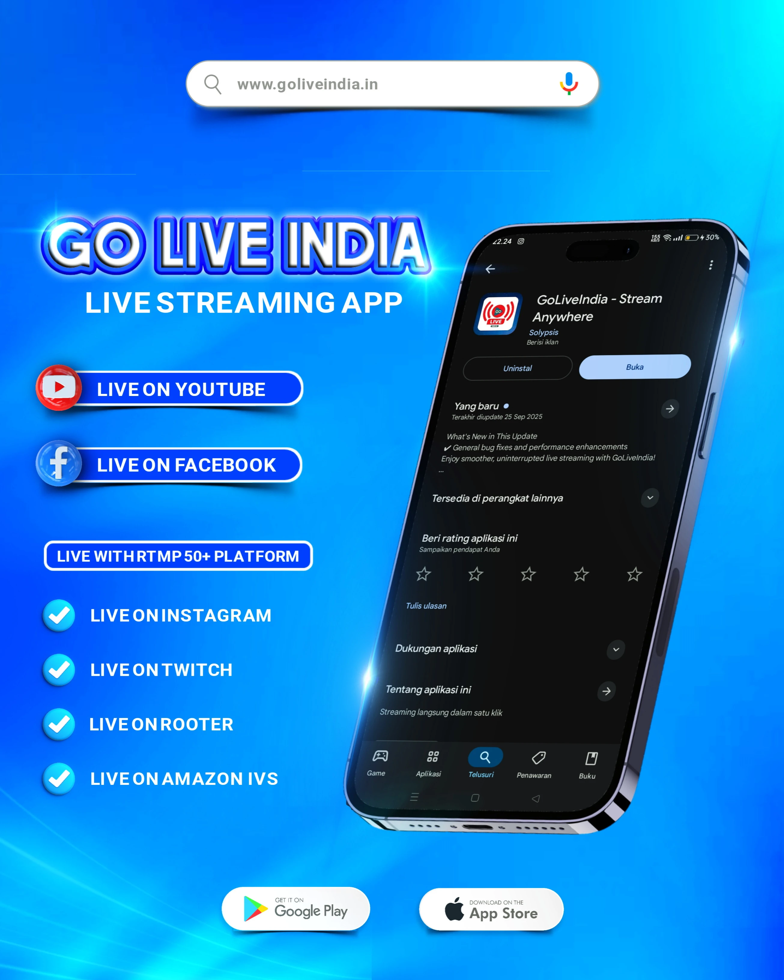 GoLiveIndia Ads